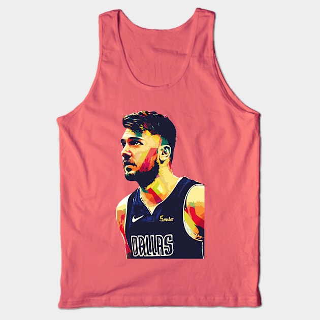 Luka Doncic Tank Top by Creativedy Stuff